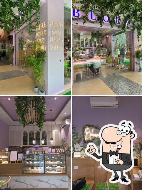 The interior of Bloom Cafe & Cakery