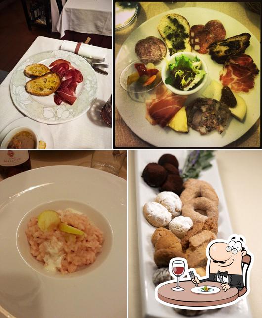 Cibo al Osteria dei Fiori