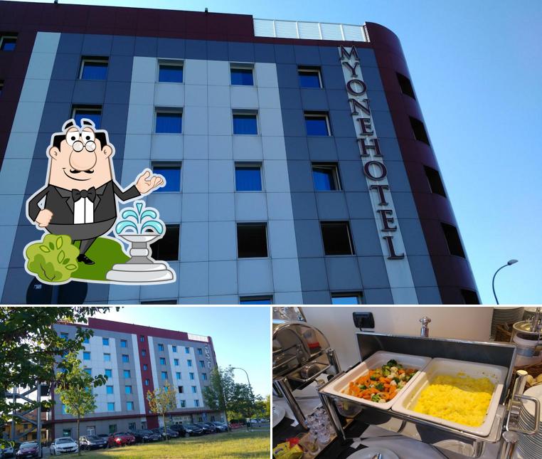 Hotel My One Bologna si caratterizza per la esterno e cibo