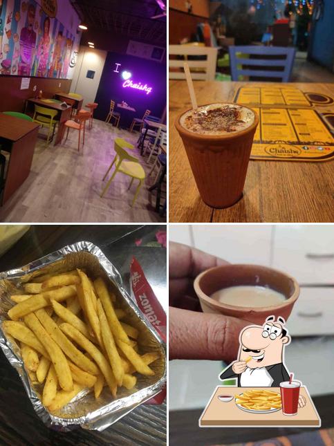 French fries at Chaishq Cafe