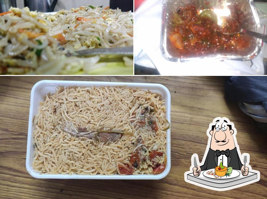 Food at Alif Biryani Malaysian Variety Parotta