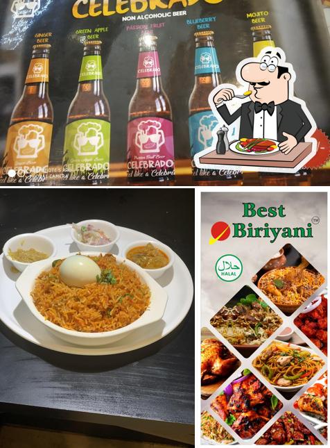 Best biriyani is distinguished by food and beer