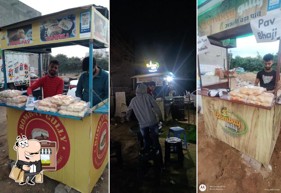 The exterior of Bombay Gully - Asali Vada Pav