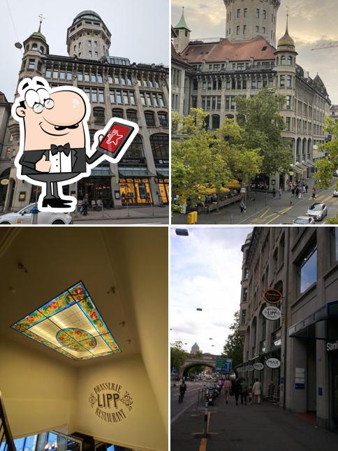 Goditi la vista dagli esterni di Brasserie Lipp