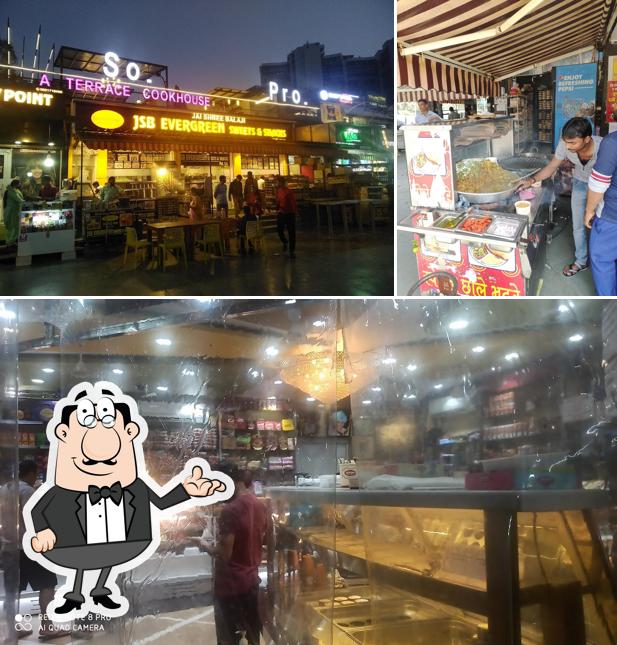 Check out how JSB Evergreen Snacks & Sweets Sector 29 -Noida looks inside