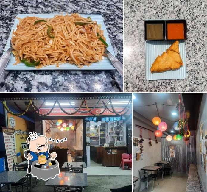 Food at Lotus Refreshment And Stationers