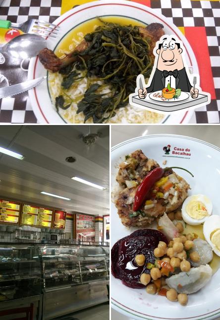 Platos en Rei do Bacalhau