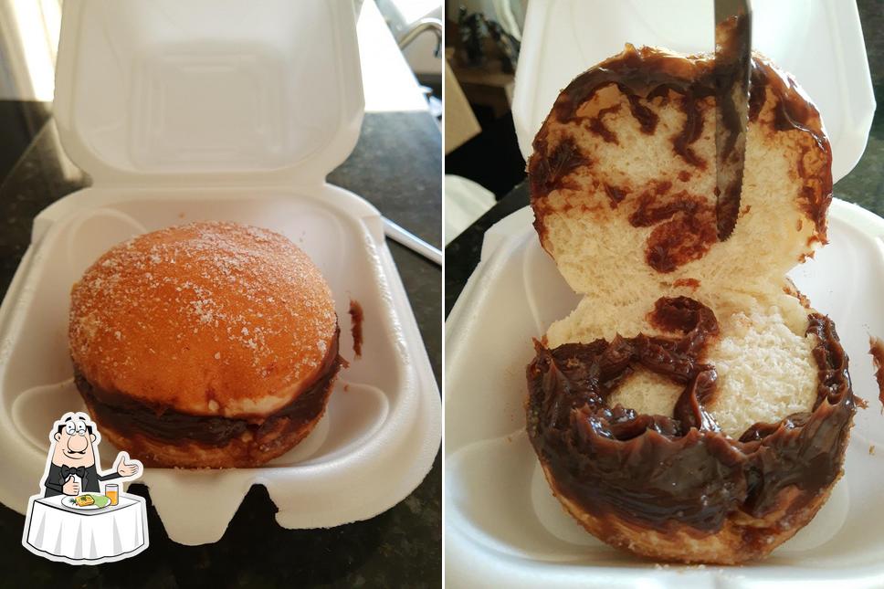 Comida em panificadora ouro fino