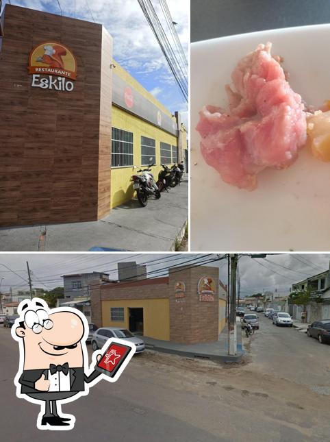 O exterior do Restaurante Eskilo