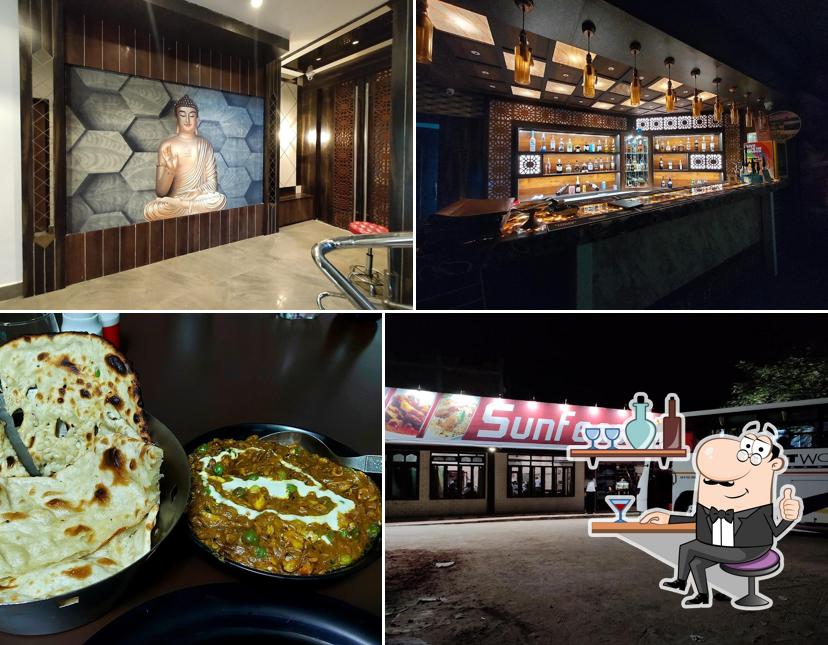 The interior of SUNFEAST INN