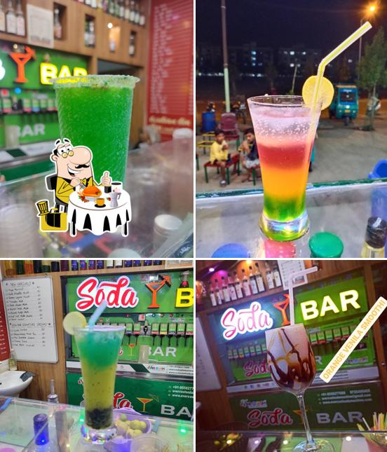Food at Soda Bar