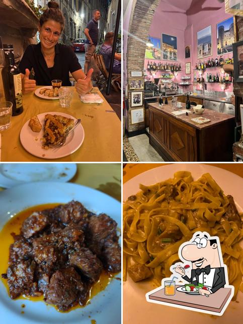 Platti al Trattoria da Leo