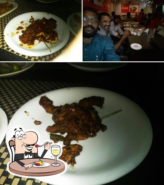 Food at Treats Restaurant