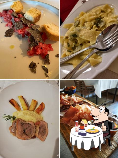 Piatto di formaggi al Agriturismo Belvedere