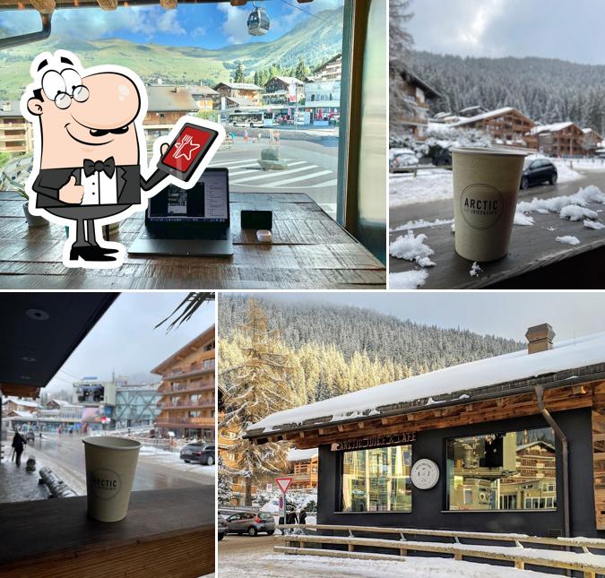 Gli esterni di Arctic Juice & Café