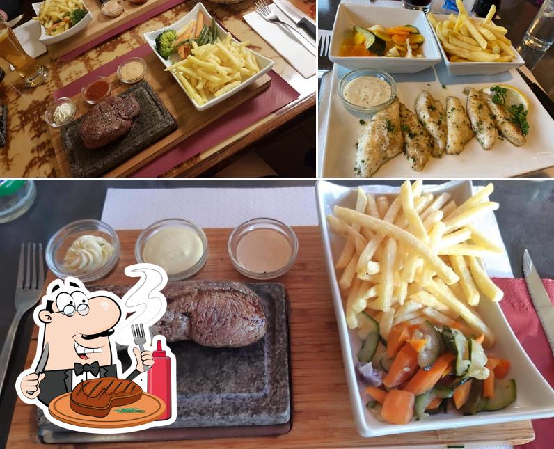 Prenditi i un pasto a base di carne a La Riviera Lausanne Ouchy S.A