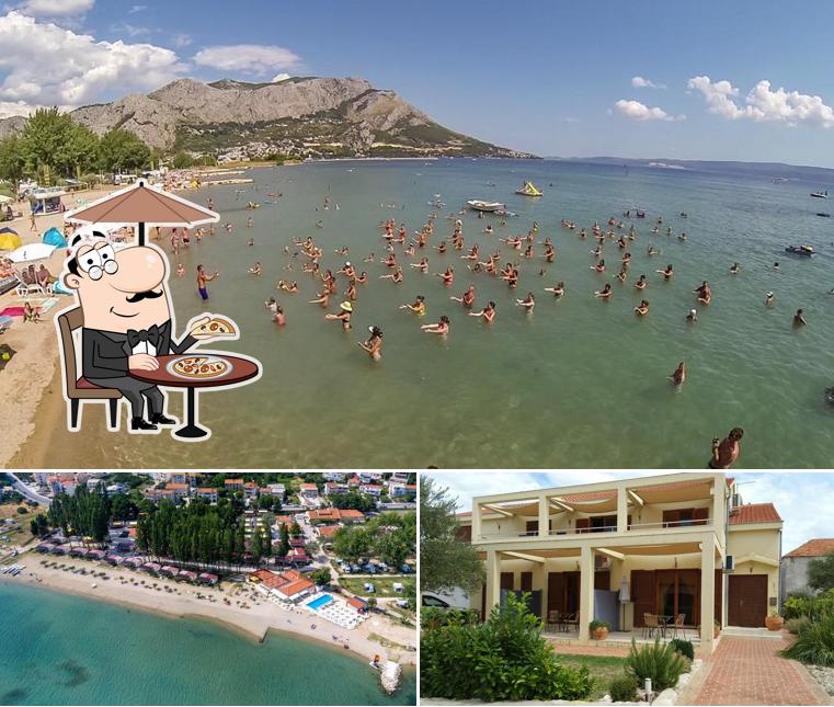 L'area esterna è una caratteristica importante di Galeb Camp