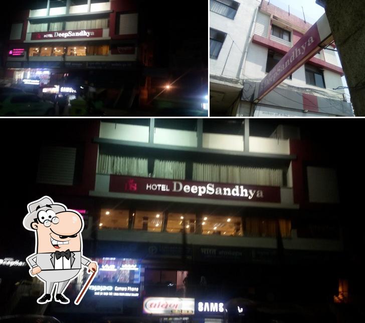 Enjoy the view outside Hotel DeepSandhya