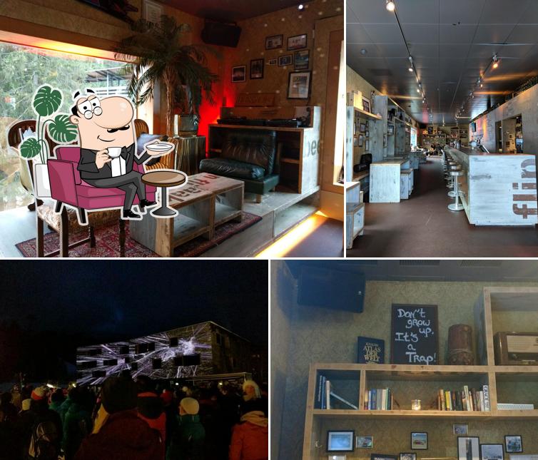 Gli interni di Indy Bar