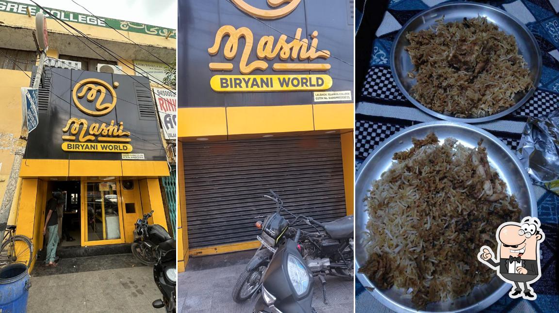 The exterior of Mashi Biryani World