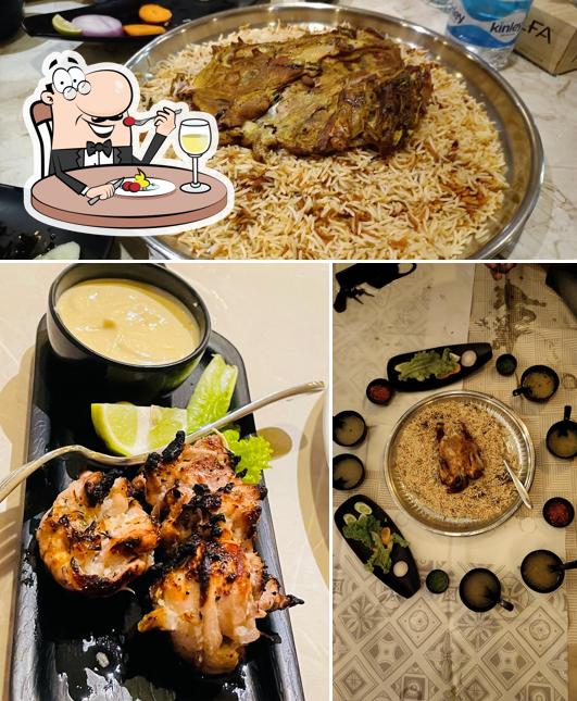 Food at Mehrab Mandi Yemeni Restaurant