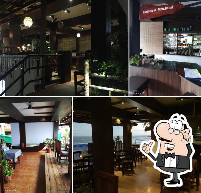 The interior of Impresso Cafe