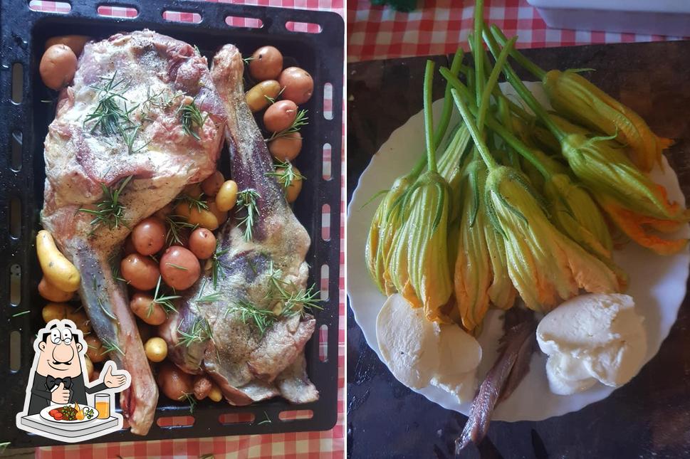 Platti al La Semplice Locanda