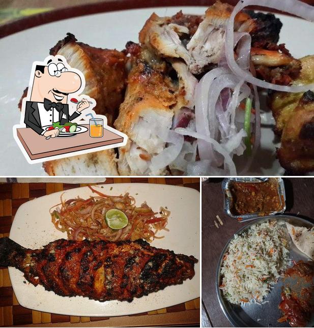 Food at Roshan Dhaba
