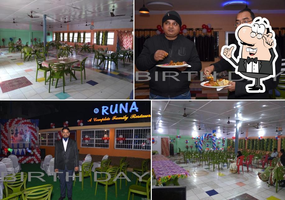 The interior of Runa Family Restaurant