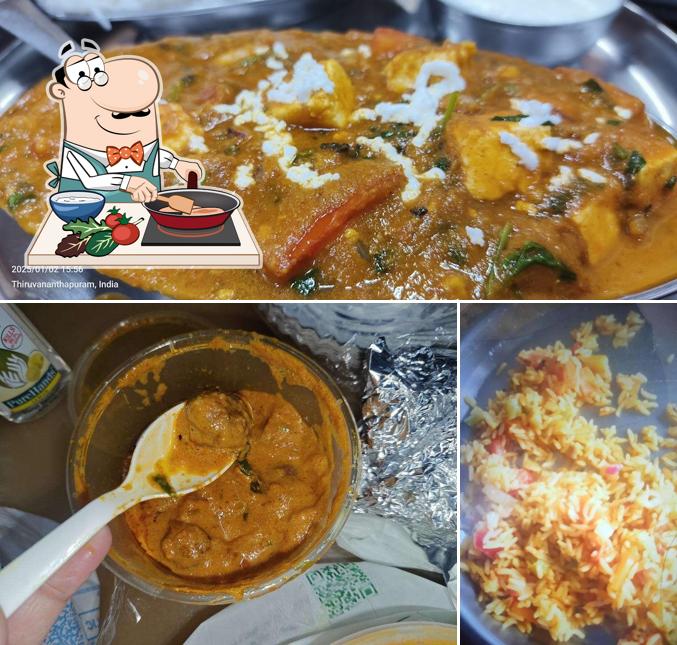 Chicken curry at Shri Ramdev Marwadi Punjabi Dhaba