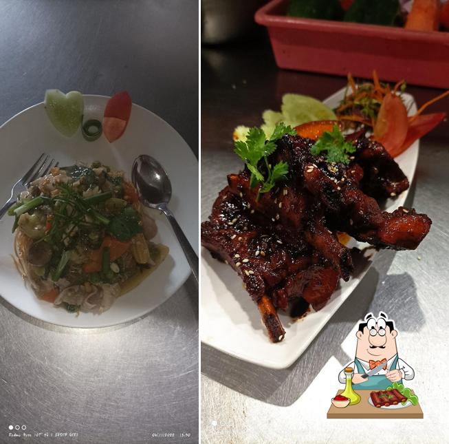 Baby back ribs at The Noodles Garden