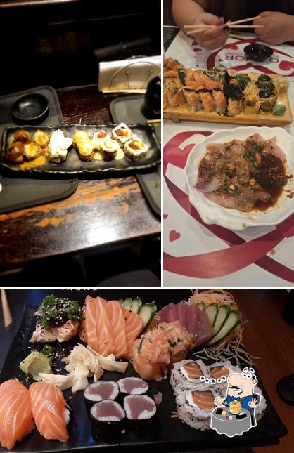 Platos en Sushi Taitõ