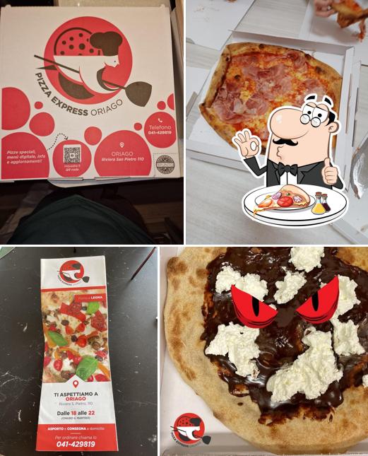 Ordina una pizza a Pizza Express Oriago