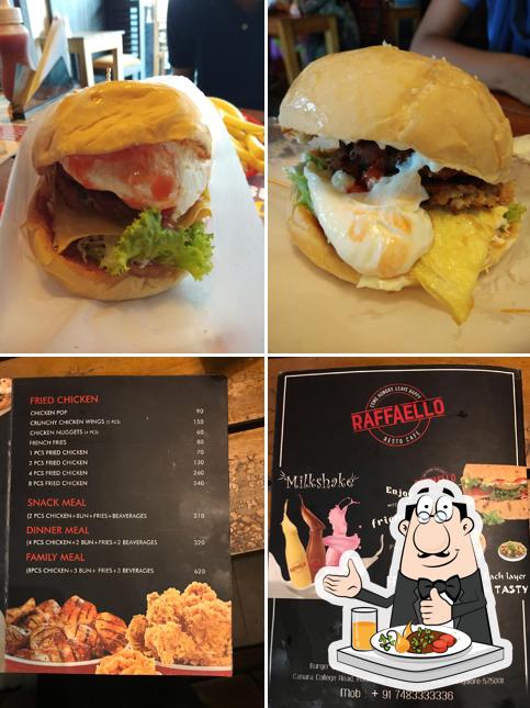 Meals at BURGER LOUNGE