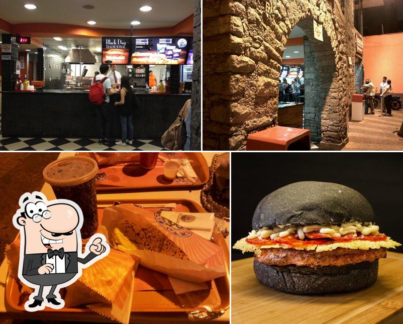 O interior do Black Dog Paulista