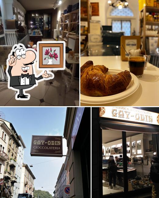 Dai un'occhiata agli interni di Gay Odin Milano Fabbrica di Cioccolato 1894