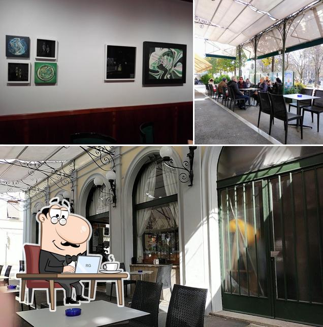 Dai un'occhiata agli interni di Caffè Emopoli