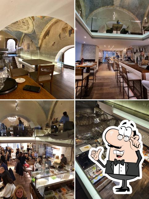 Gli interni di Fishing Lab Firenze