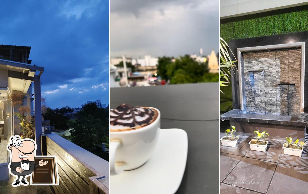 The outside area is an important feature of Hotel Royal Livin - Best Hotel in Varanasi