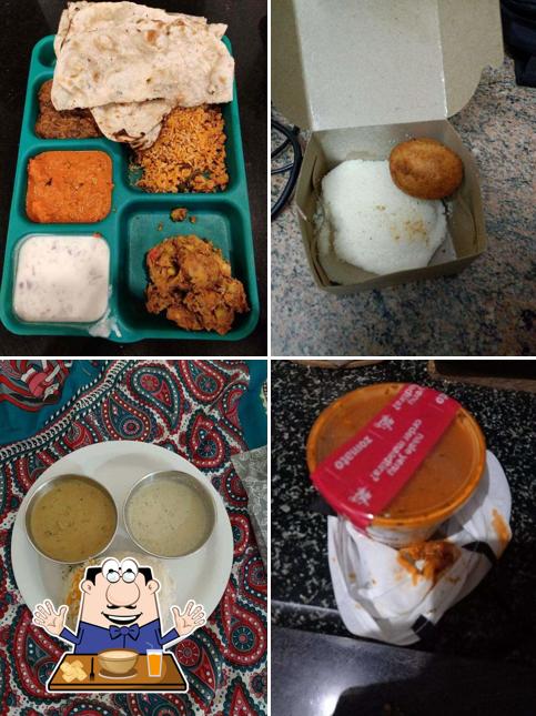 Food at Krishna Kuteera