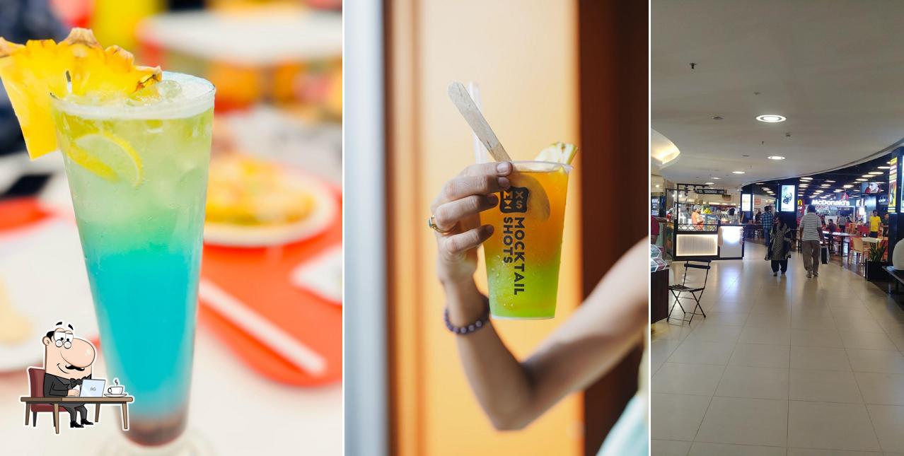 The interior of Mocktail Shots