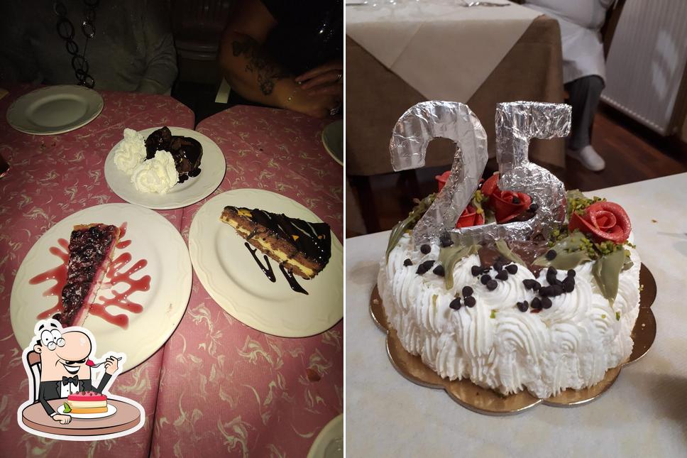 Bar Ristorante Pizzeria La Greppia offre un'ampia selezione di dolci