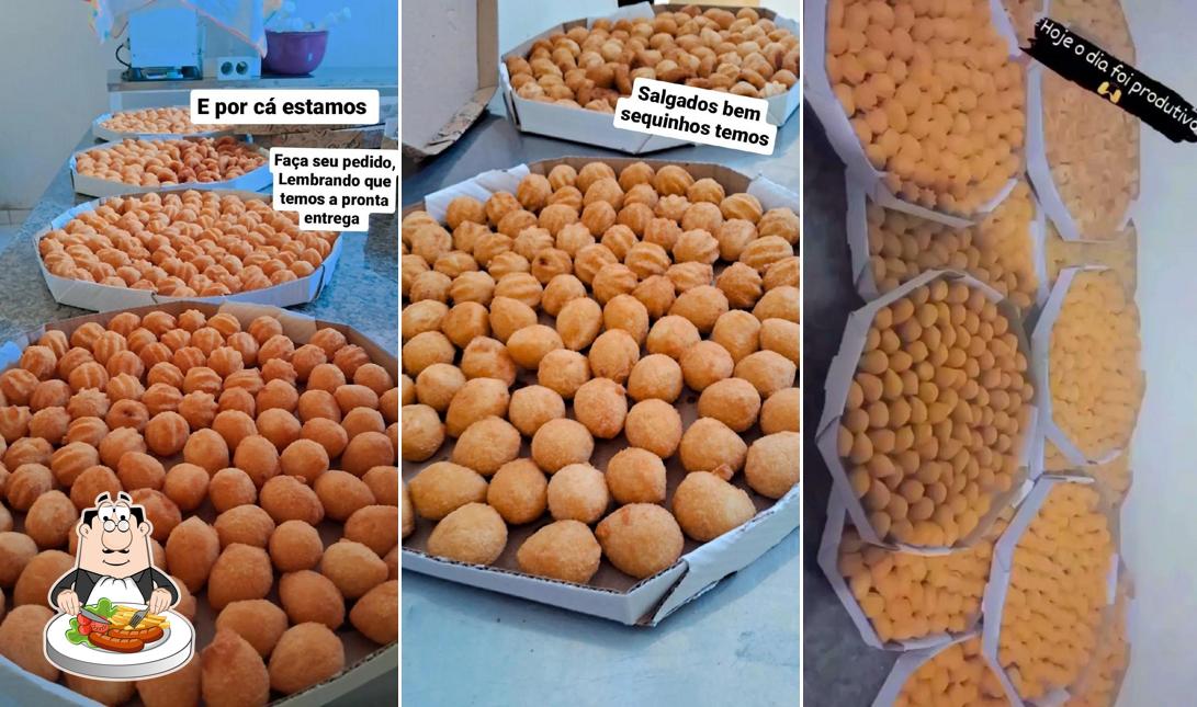 Comida em Gabi salgados