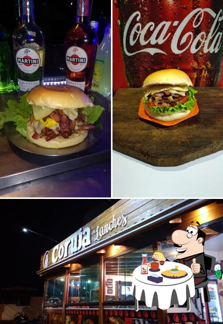 Experimente um hambúrguer no Coruja Rock Burguer - Kayser