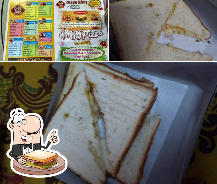 Grab a sandwich at GO 69 PIZZA