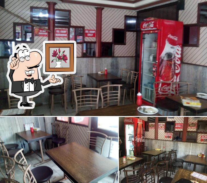 The interior of Kumar Ice Cream N Fast Food