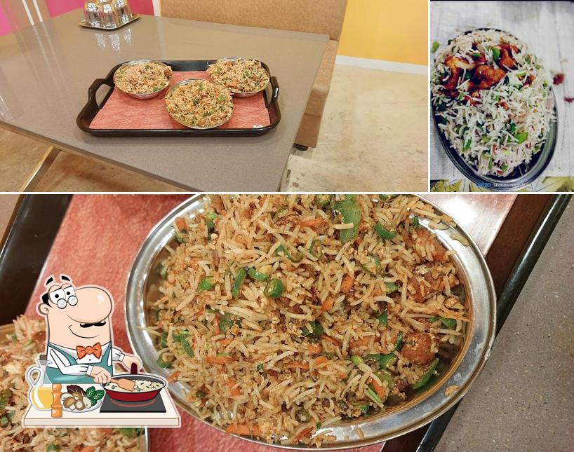 Fried rice at Mani Mess & Mini Hall