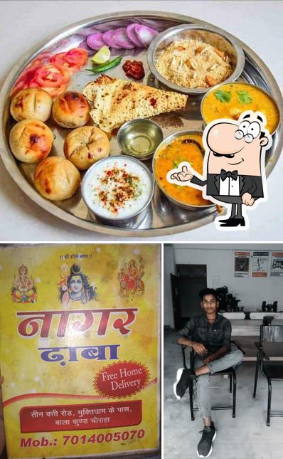 The interior of Nagar Dhaba