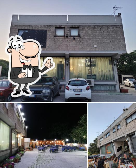 Gli esterni di Pizzeria Il Portale