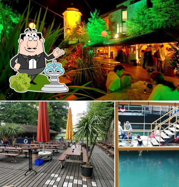 Gli esterni di Rimini Bar